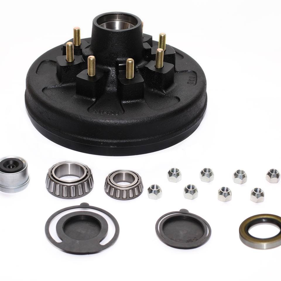 Heavy Duty Trailer Parts 5.5 Inch Trailer Brake Drum Suspension Parts
